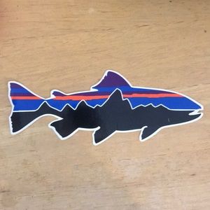 Patagonia Fitz Roy Trout sticker